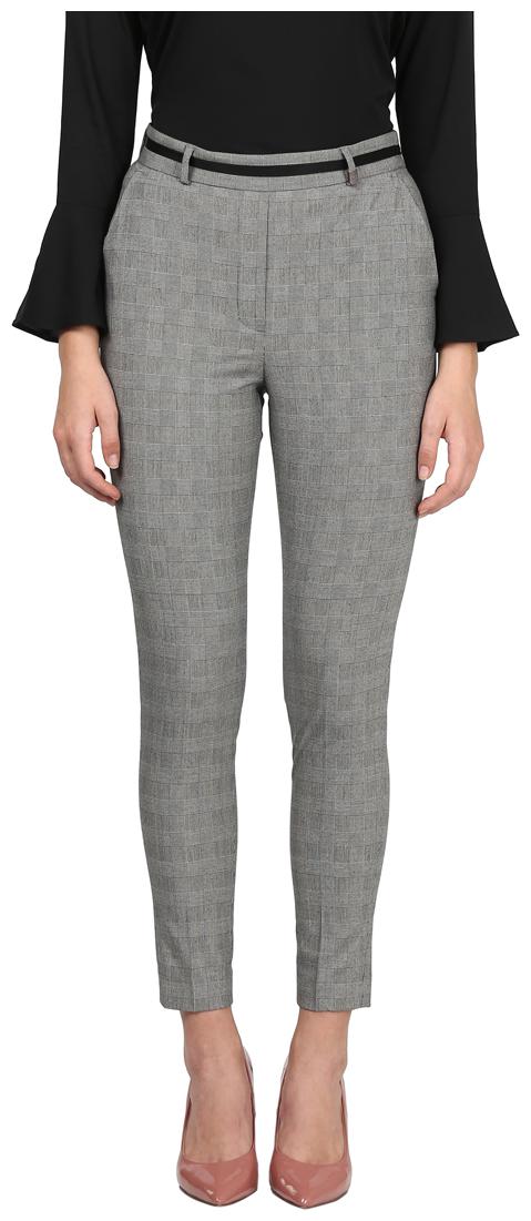 

Park Avenue Women Grey Regular fit Regular trousers