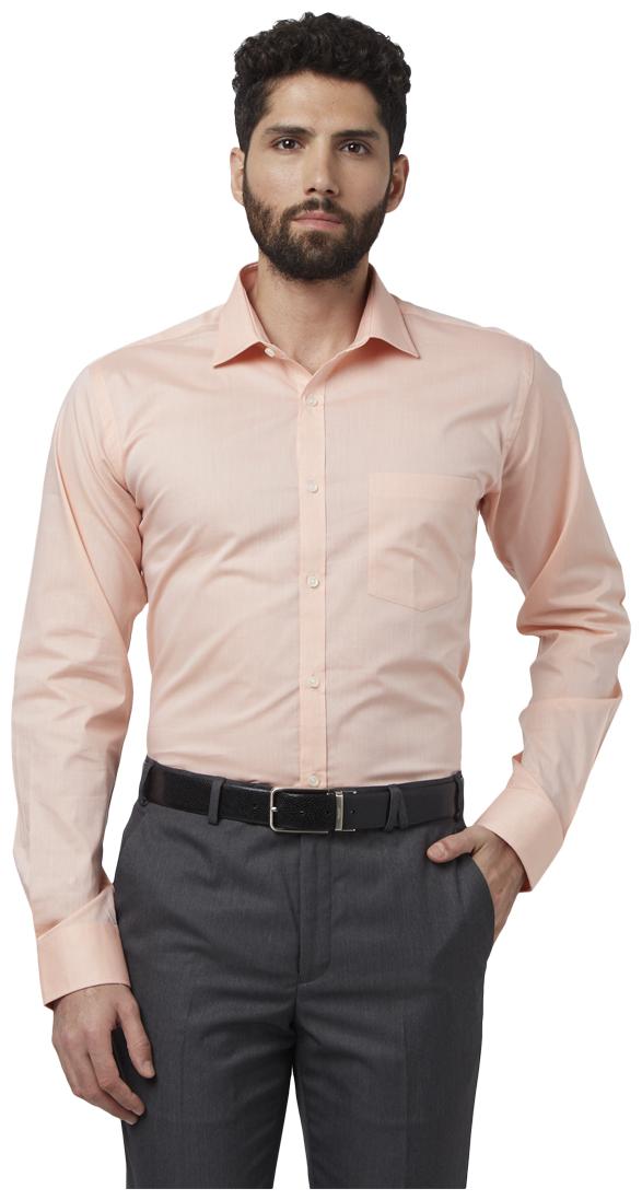 

Park Avenue Men Slim fit Formal Shirt - Orange
