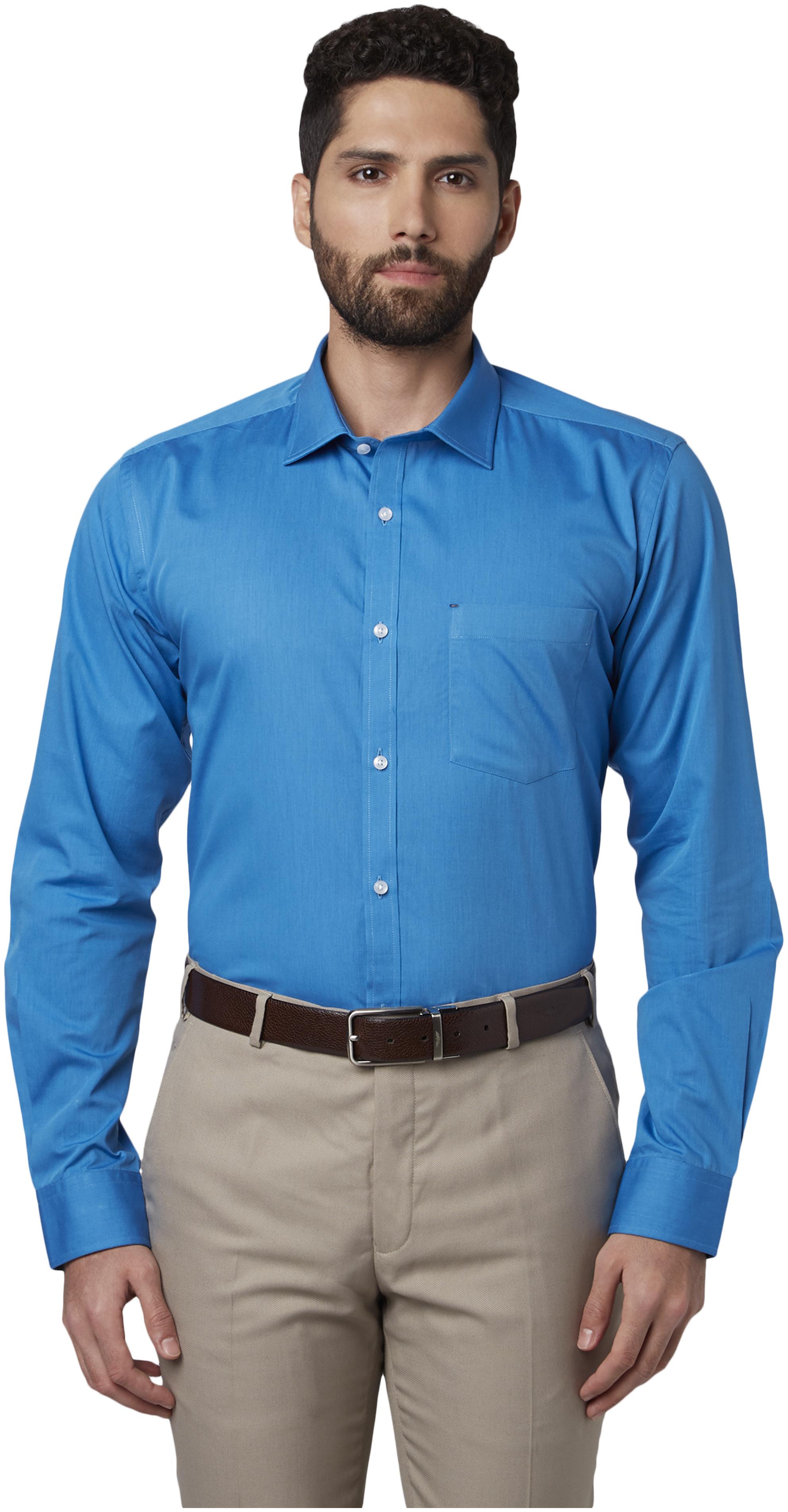 

Park Avenue Men Slim fit Formal Shirt - Blue