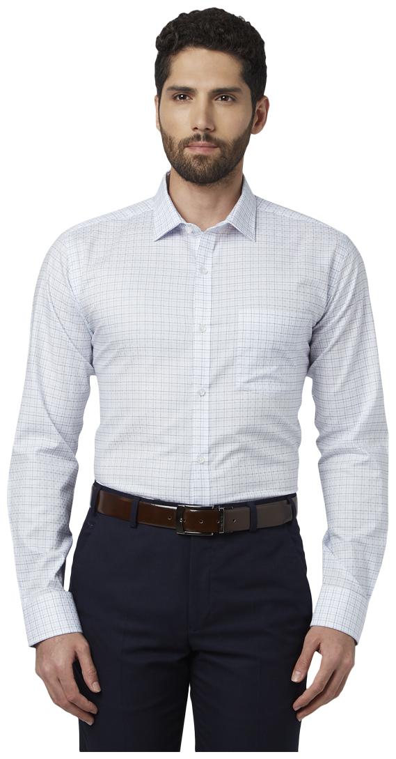 

Park Avenue Men Slim fit Formal Shirt - Blue
