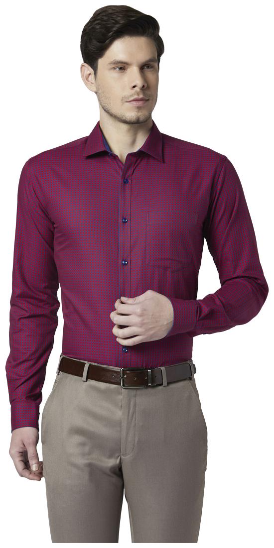 

Park Avenue Men Slim fit Formal Shirt - Red