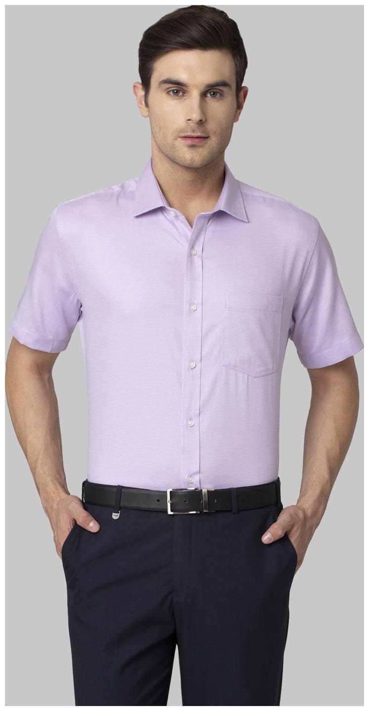 

Park Avenue Men Regular fit Formal Shirt - Purple