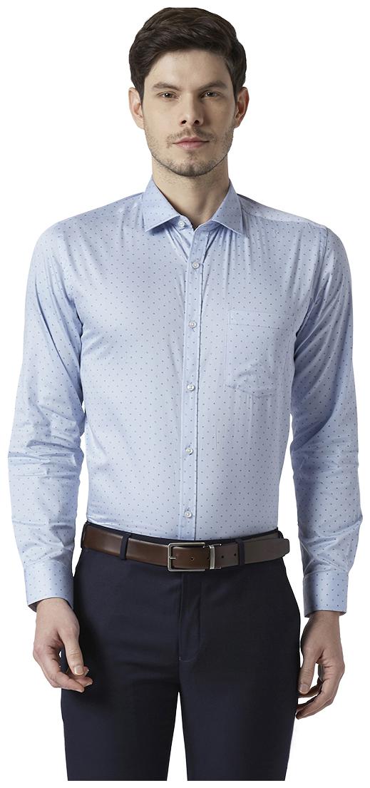 

Park Avenue Men Regular fit Formal Shirt - Blue