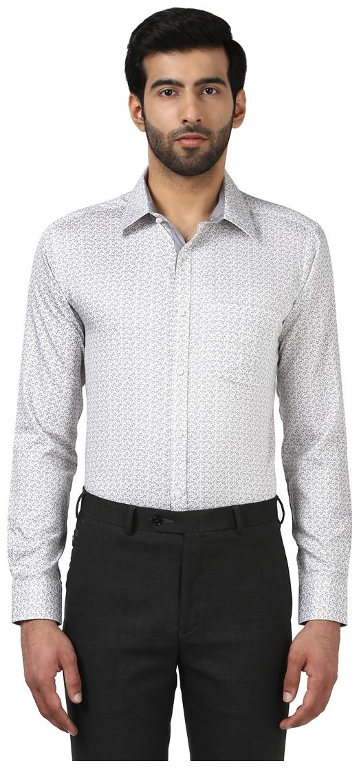 

Park Avenue Men Slim fit Formal Shirt - Grey