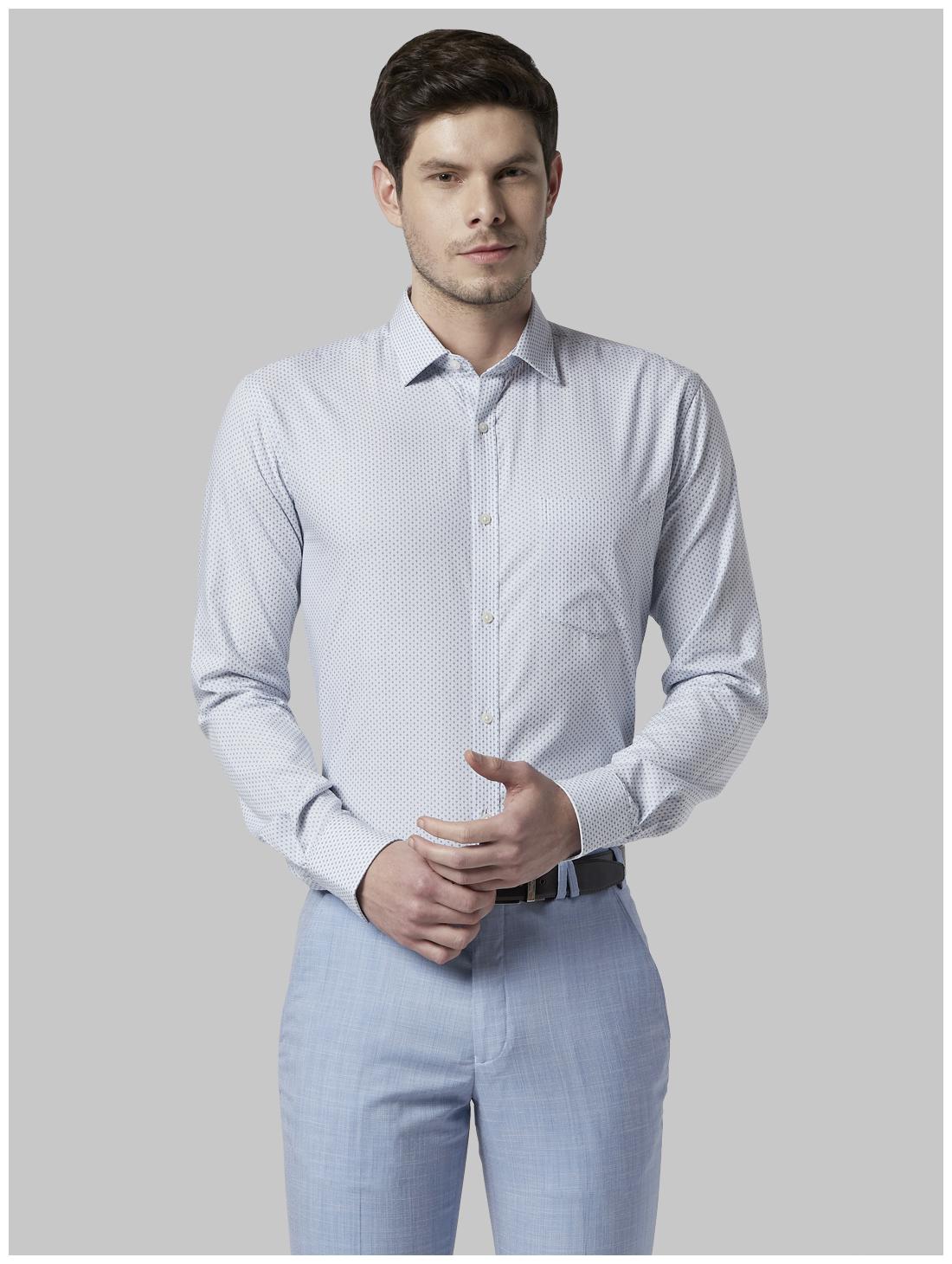 

Park Avenue Men Slim fit Formal Shirt - Blue