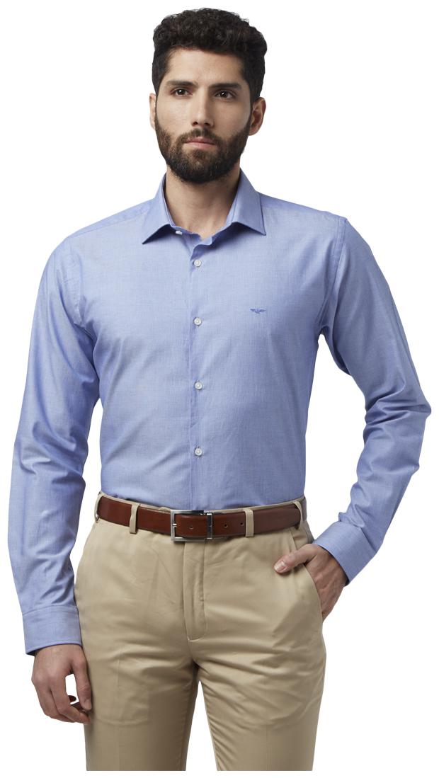 

Park Avenue Men Slim fit Formal Shirt - Blue