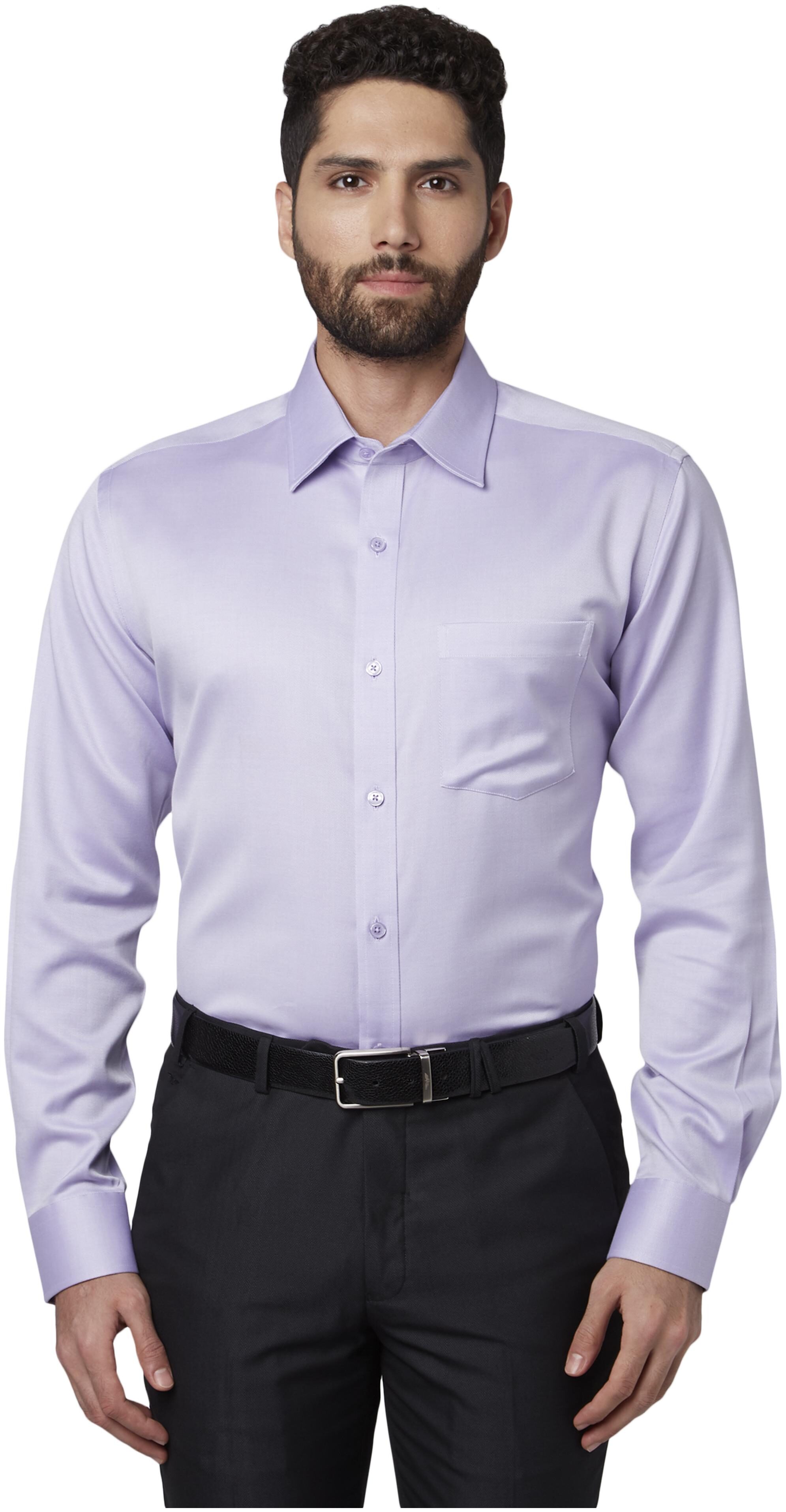 

Park Avenue Men Regular fit Formal Shirt - Purple