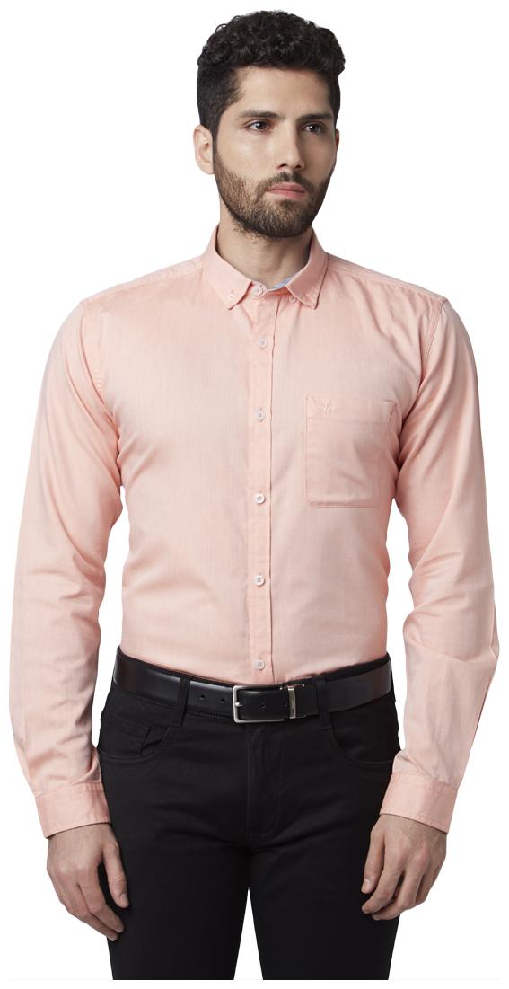 

Park Avenue Men Slim fit Formal Shirt - Orange