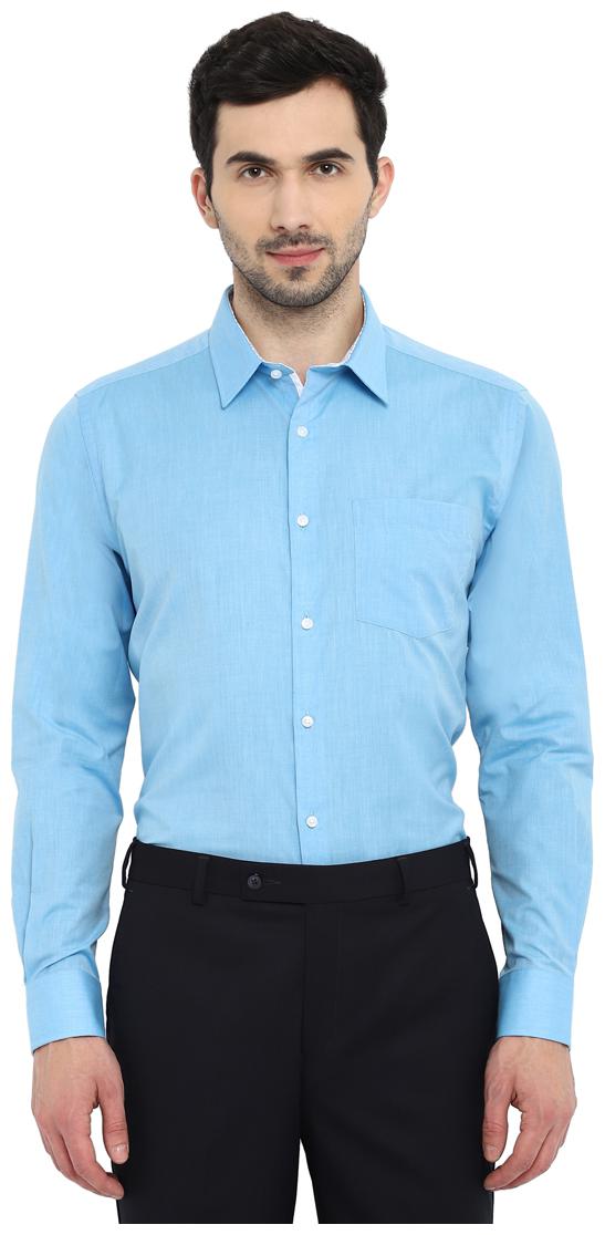 

Park Avenue Men Slim fit Formal Shirt - Blue