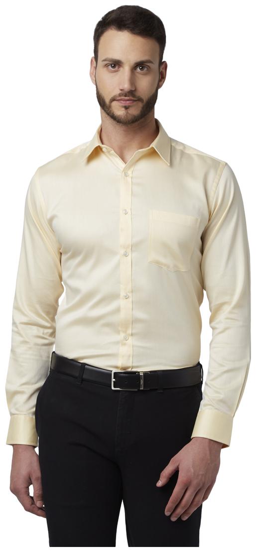 

Park Avenue Men Slim fit Formal Shirt - Yellow