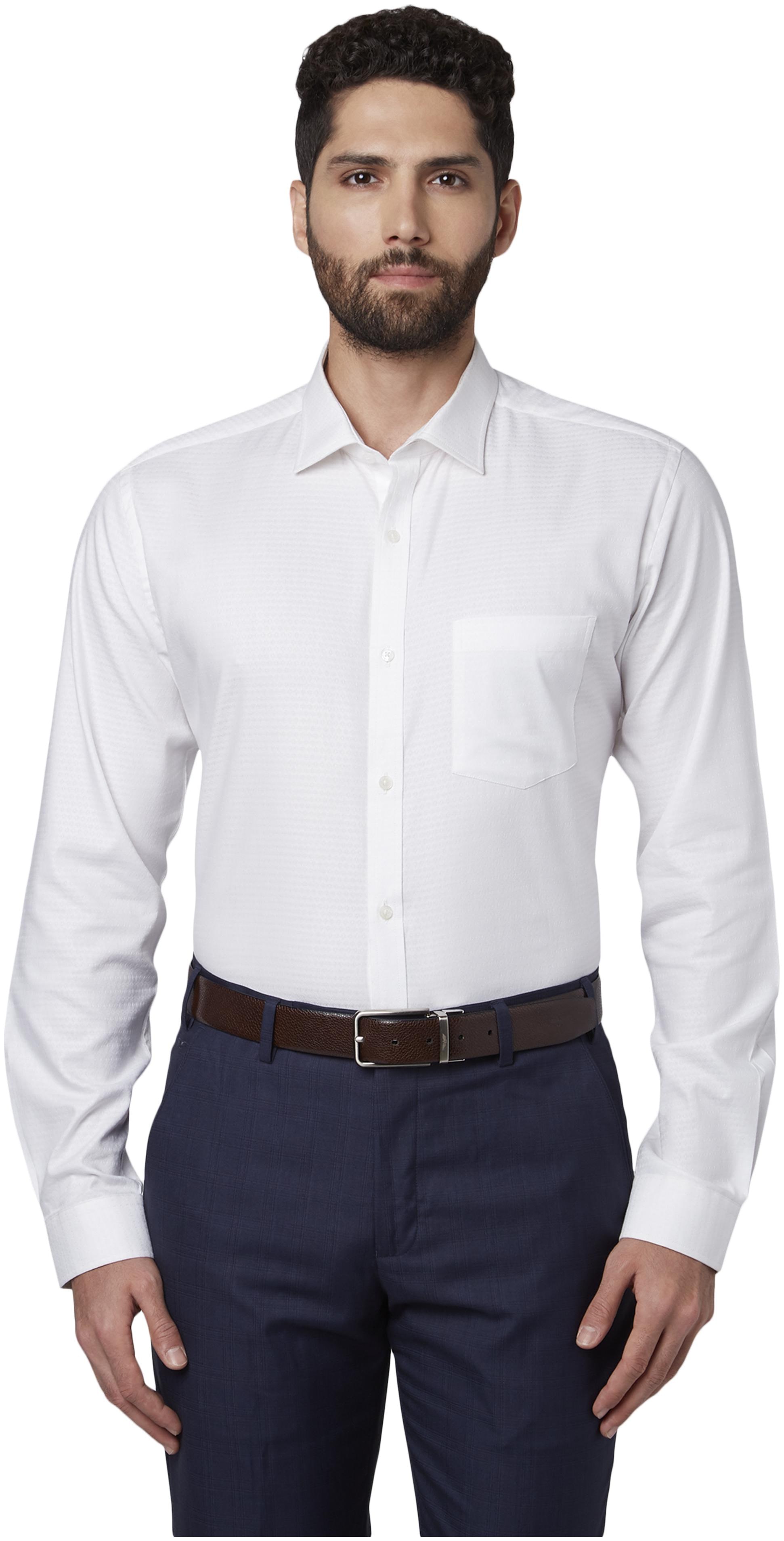 

Park Avenue Men Regular fit Formal Shirt - White