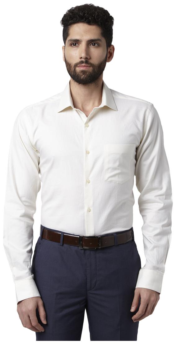 

Park Avenue Men Slim fit Formal Shirt - Yellow