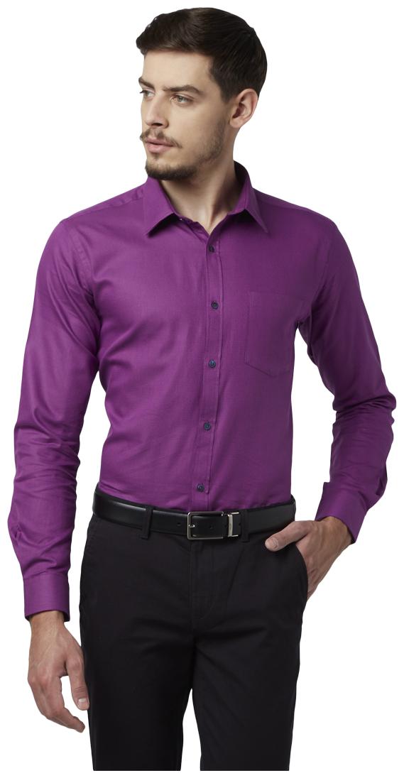 

Park Avenue Men Slim fit Formal Shirt - Purple