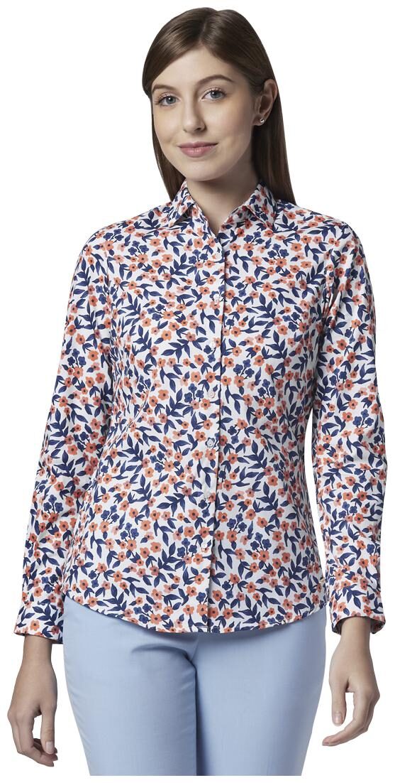 

Park Avenue Women Multi Floral Regular Fit Shirt
