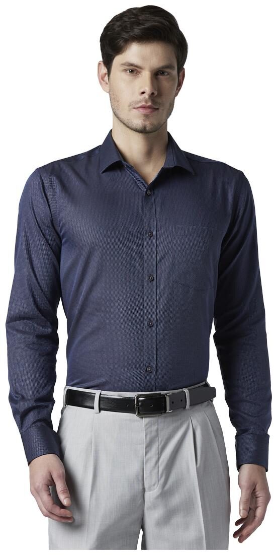 

Park Avenue Men Slim fit Formal Shirt - Blue