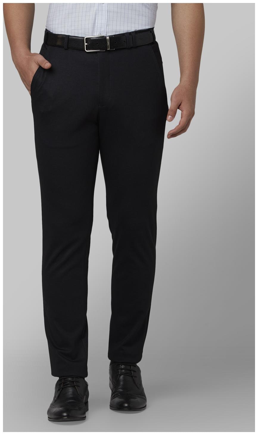 

Park Avenue Men Solid Regular Fit Formal Trouser - Grey