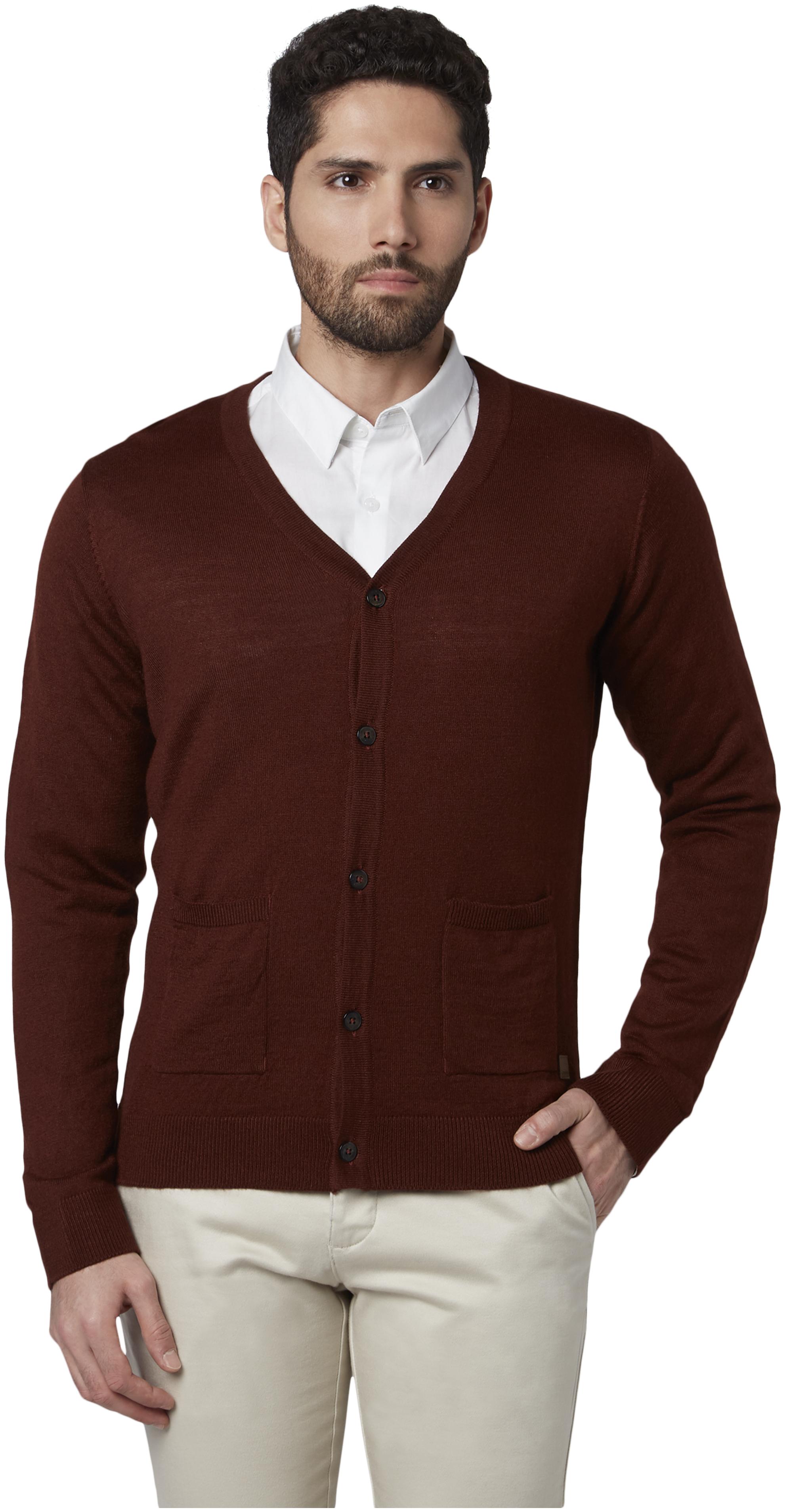 

Park Avenue Men Wool Pullover Red color