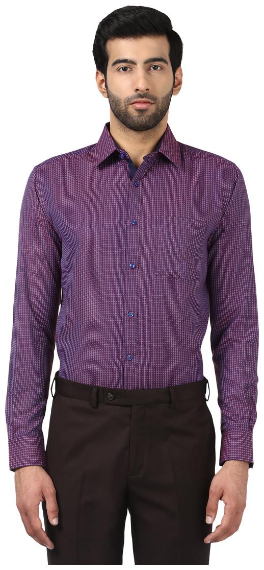 

Park Avenue Men Slim fit Formal Shirt - Purple