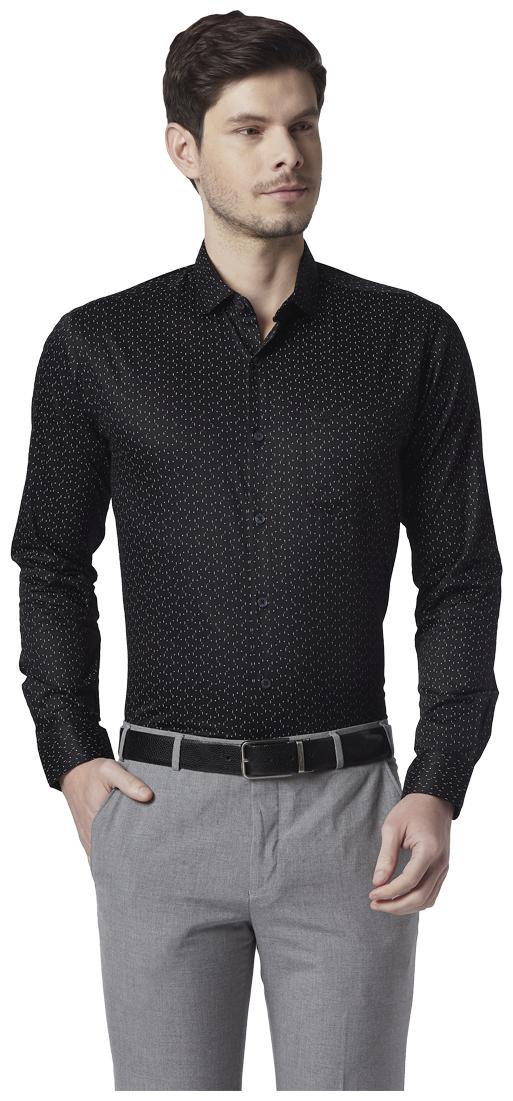 

Park Avenue Men Slim fit Formal Shirt - Black
