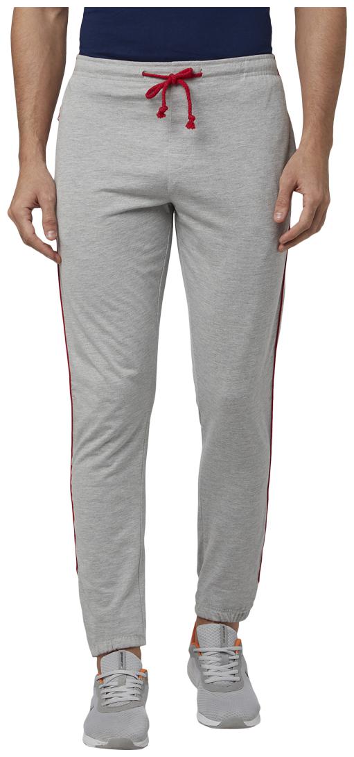 

Park Avenue Men Grey Solid Regular fit Track pants