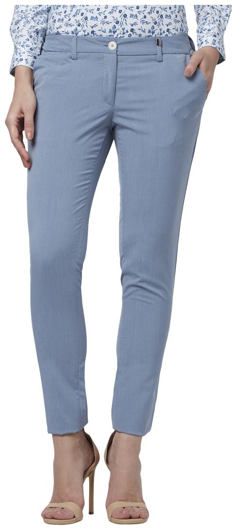 

Park Avenue Women Blue Regular fit Regular trousers