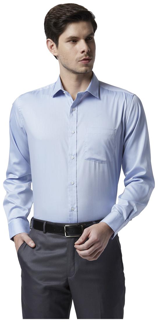 

Park Avenue Men Regular fit Formal Shirt - Blue