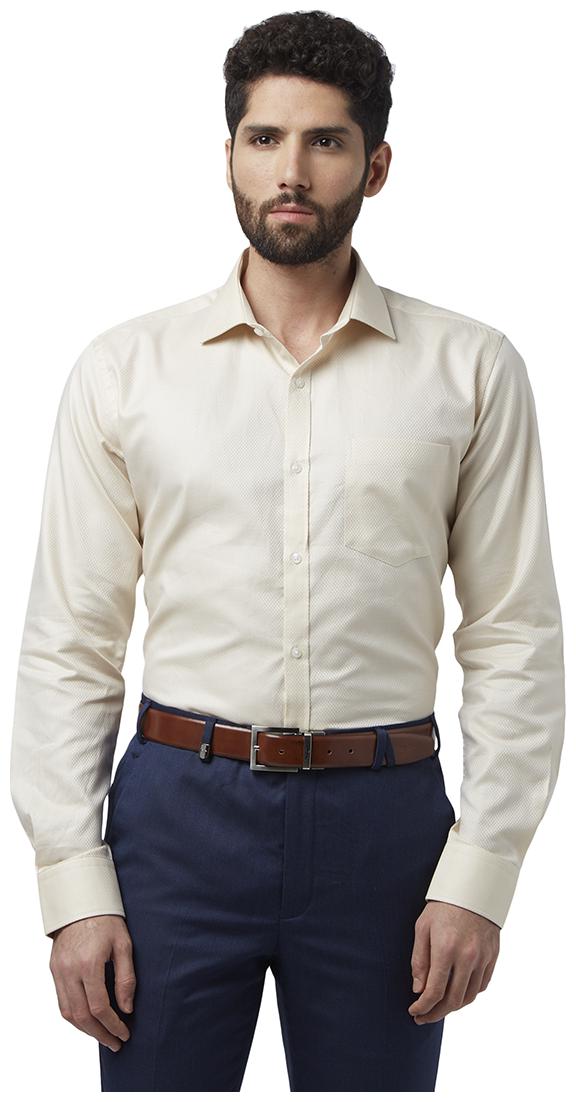

Park Avenue Men Slim fit Formal Shirt - Yellow