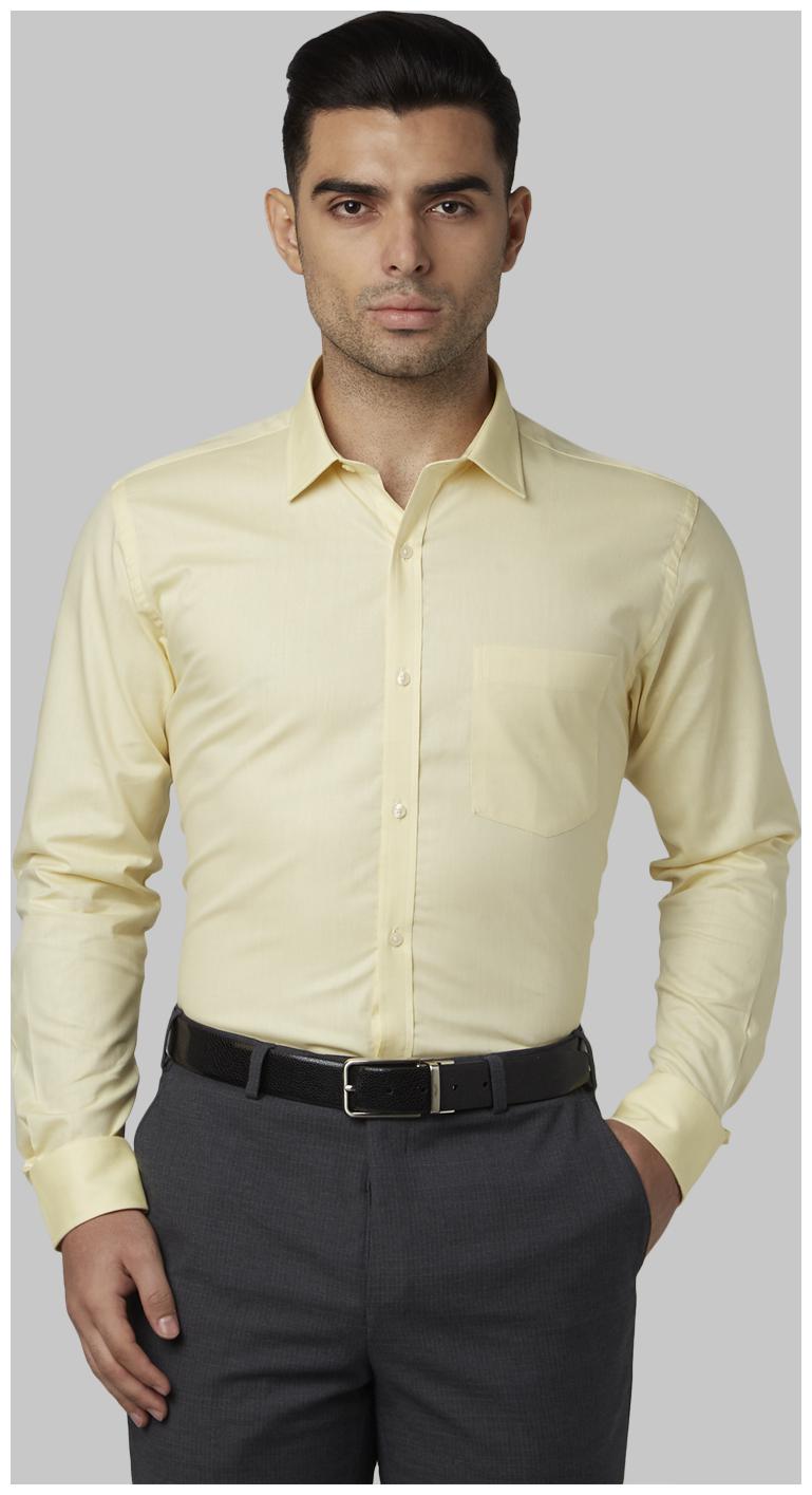 

Park Avenue Men Slim fit Formal Shirt - Yellow