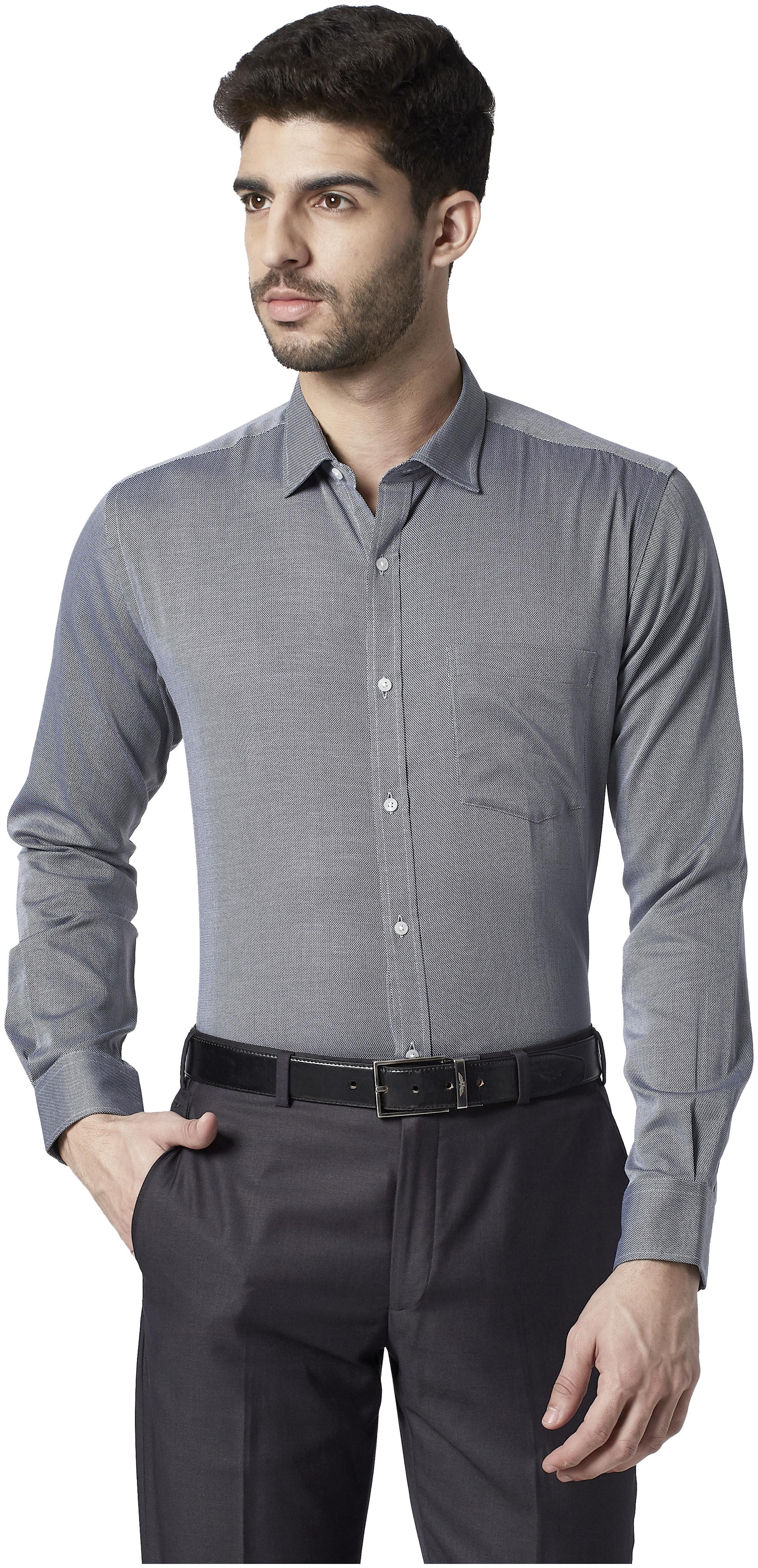 

Park Avenue Men Slim fit Formal Shirt - Grey