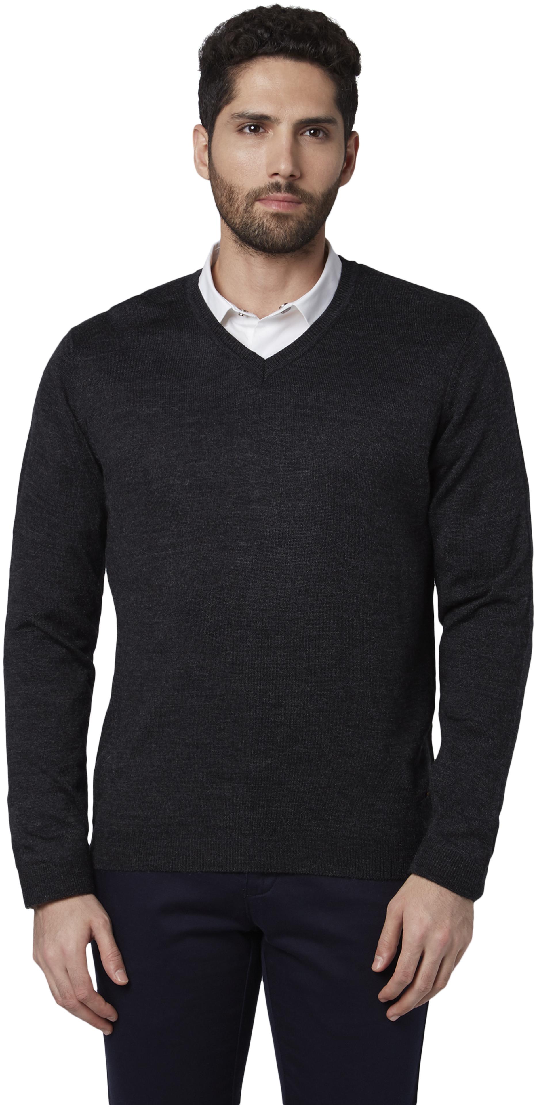 

Park Avenue Men Acrylic Pullover Black color