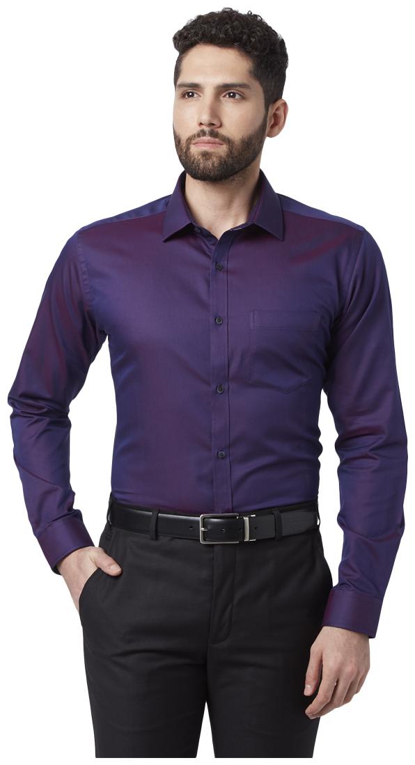 

Park Avenue Men Super slim fit Formal Shirt - Purple