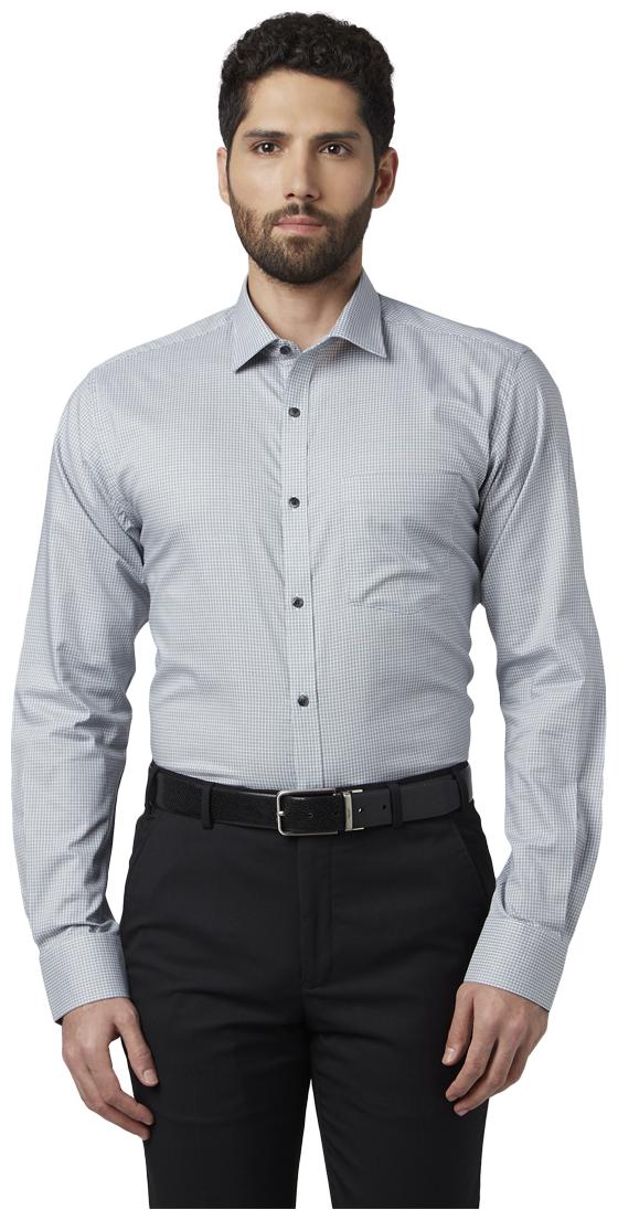 

Park Avenue Men Slim fit Formal Shirt - Grey