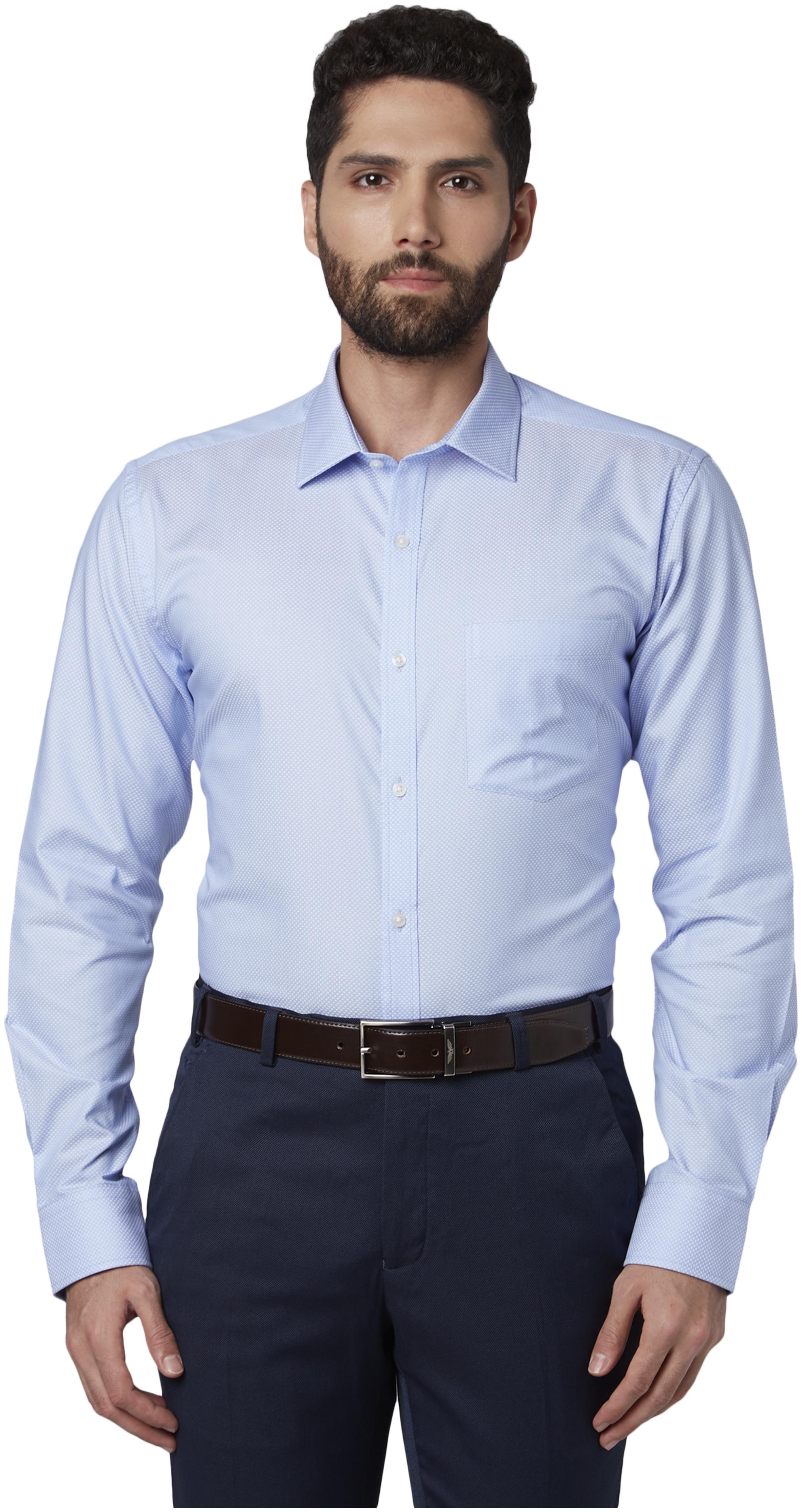

Park Avenue Men Slim fit Formal Shirt - Blue