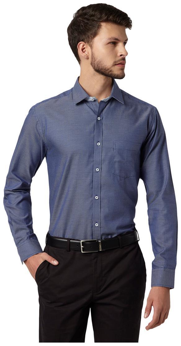 

Park Avenue Men Super slim fit Formal Shirt - Blue