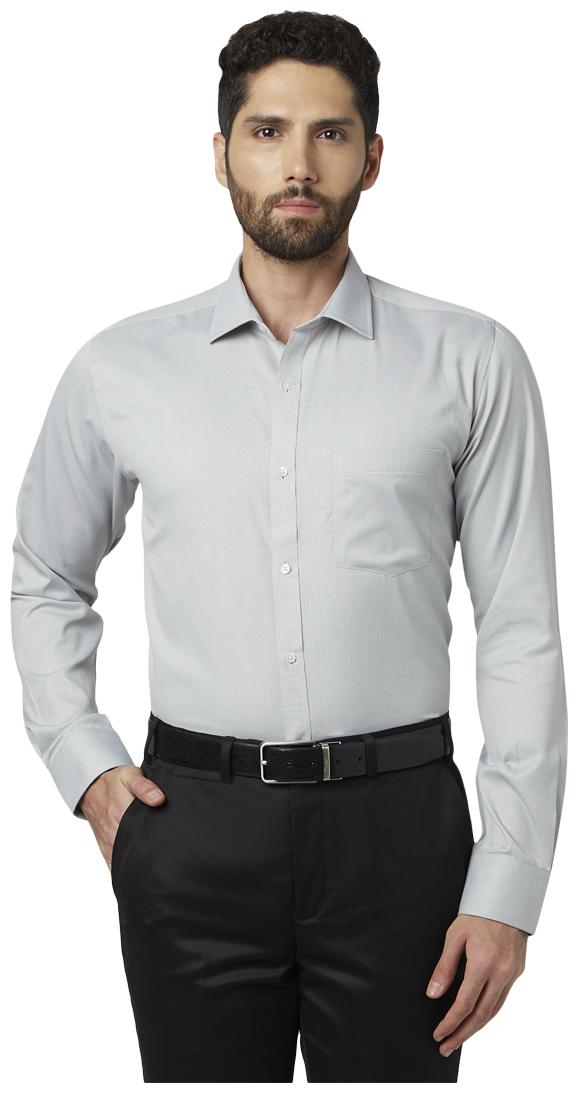 

Park Avenue Men Slim fit Formal Shirt - Grey