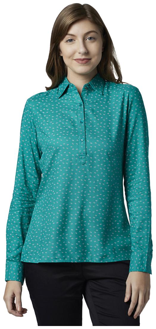 

Park Avenue Women Printed Regular top - Green