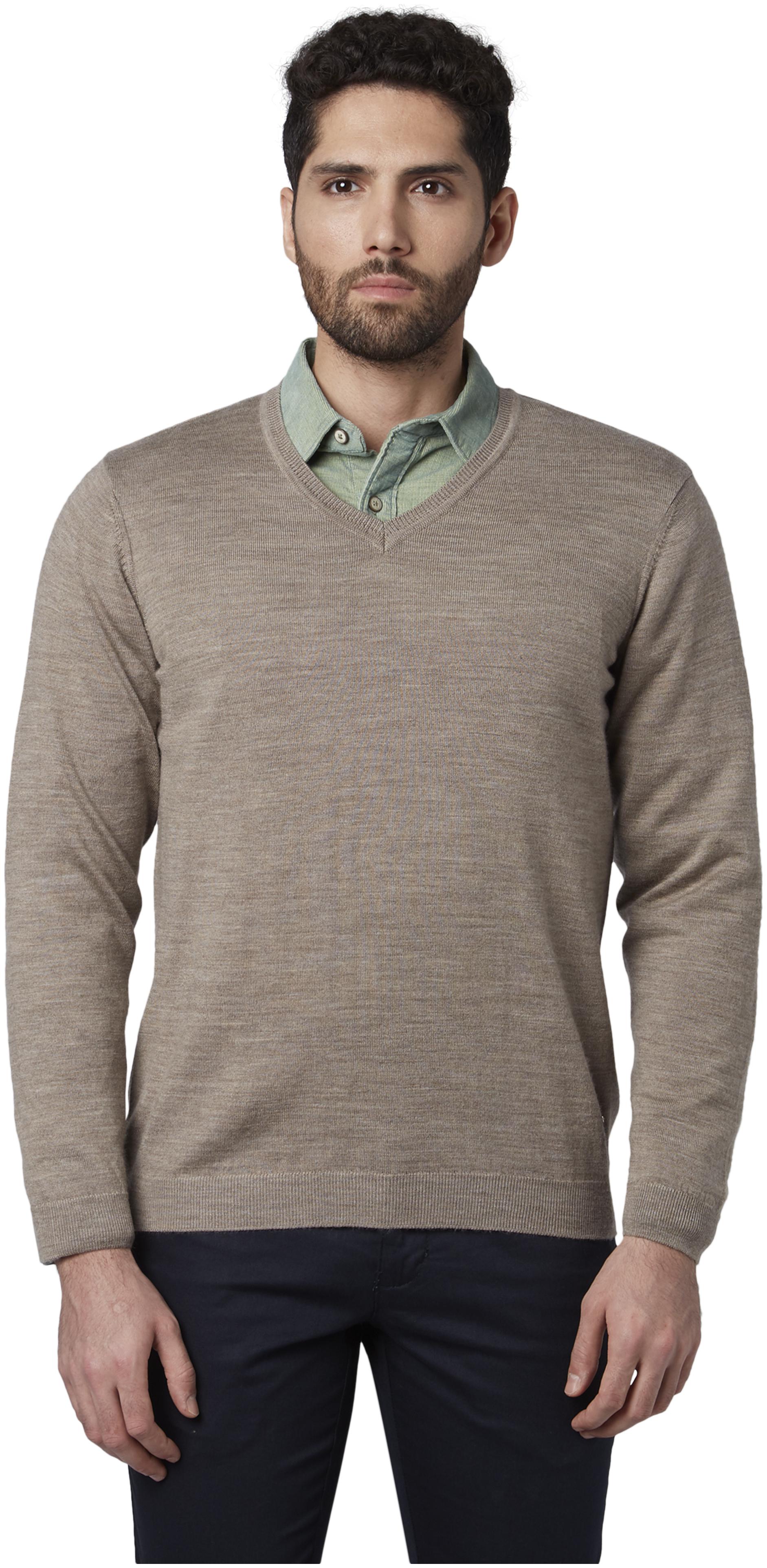 

Park Avenue Men Wool Pullover Brown color