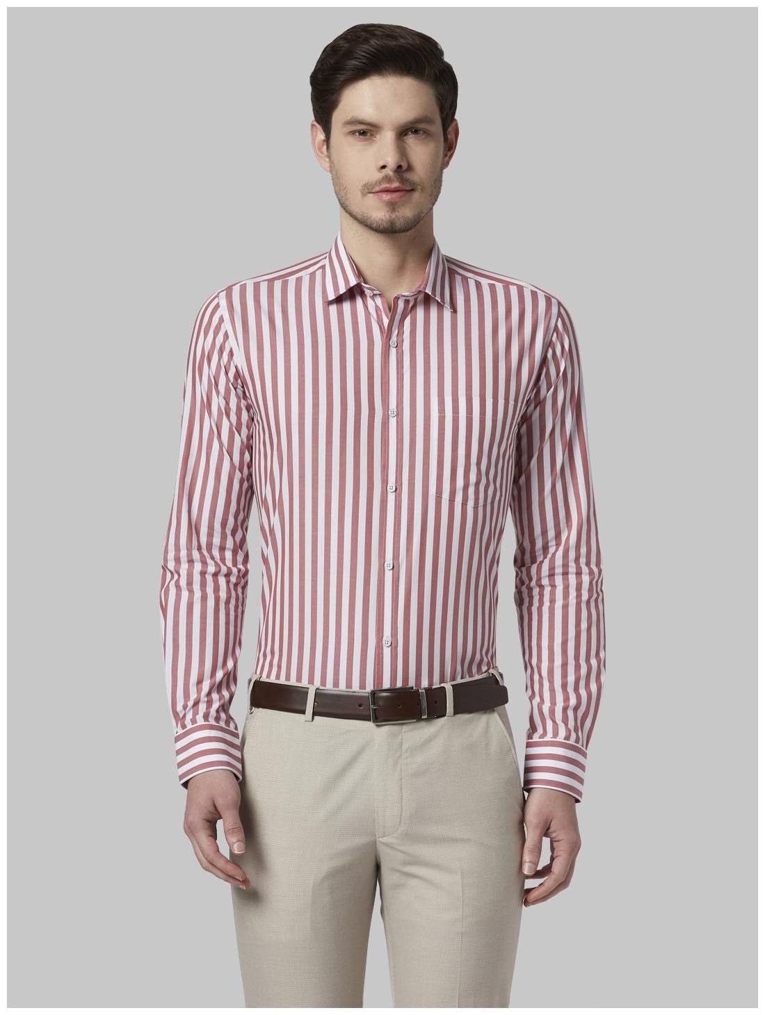 

Park Avenue Men Slim fit Formal Shirt - Red