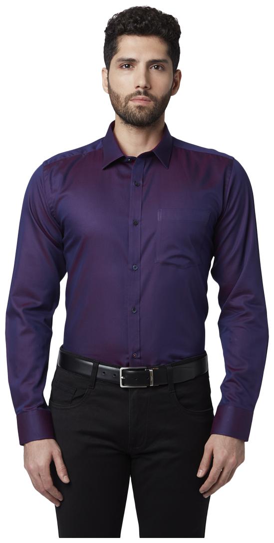 

Park Avenue Men Slim fit Formal Shirt - Purple
