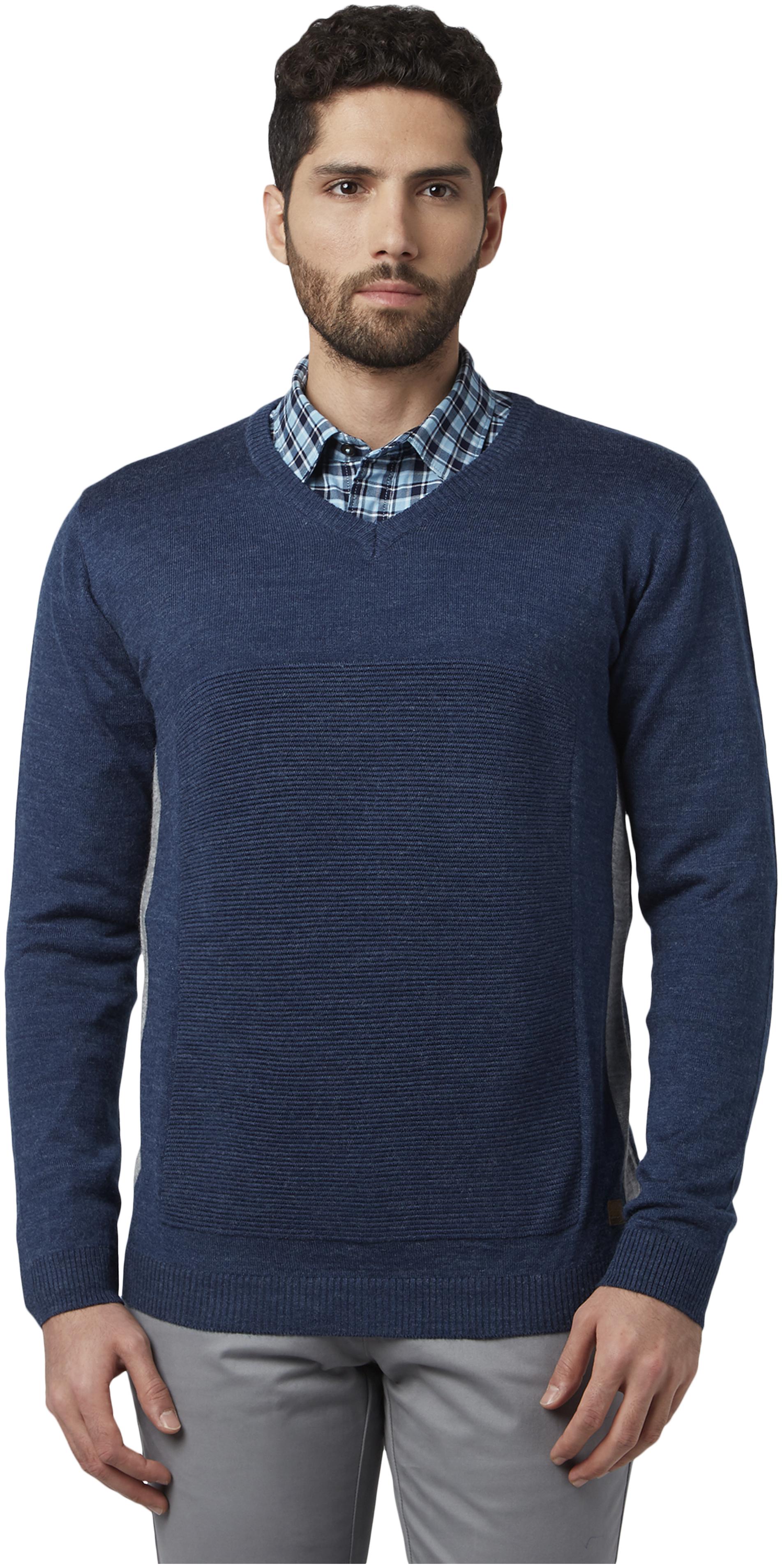 

Park Avenue Men Wool Pullover Blue color