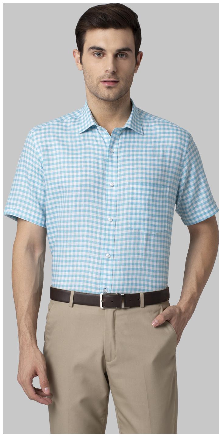 

Park Avenue Men Regular fit Formal Shirt - Green