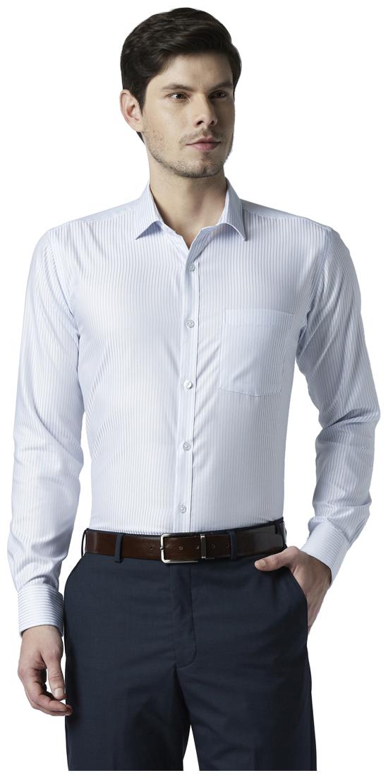 

Park Avenue Men Slim fit Formal Shirt - Blue