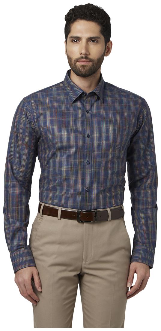 

Park Avenue Men Slim fit Formal Shirt - Blue