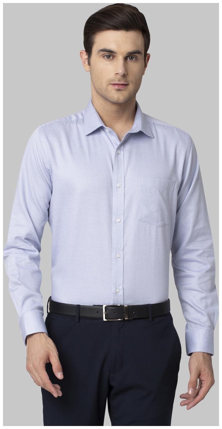 

Park Avenue Men Regular fit Formal Shirt - Blue