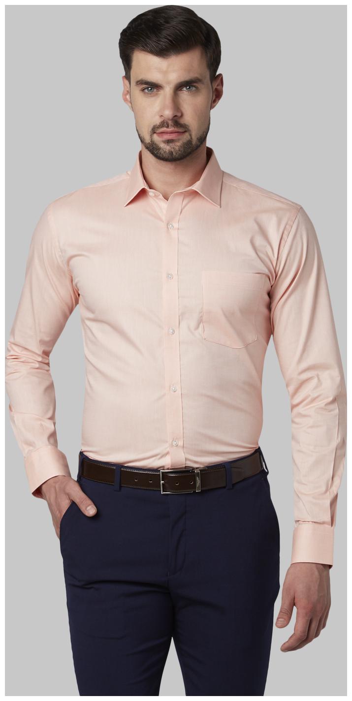 

Park Avenue Men Slim fit Formal Shirt - Orange