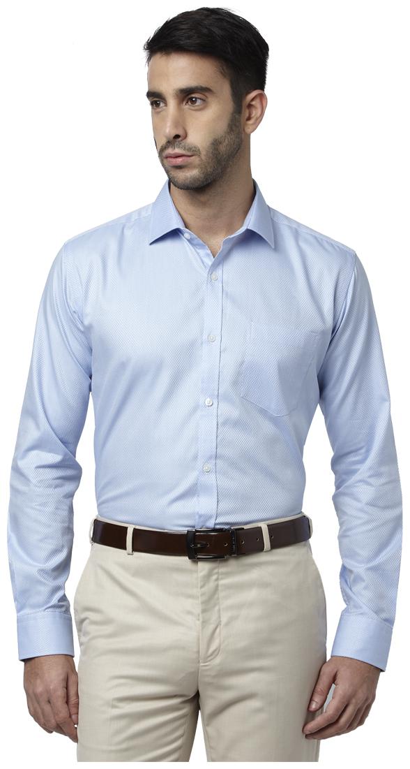 

Park Avenue Men Slim fit Formal Shirt - Blue