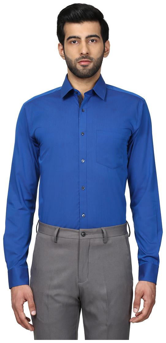 

Park Avenue Men Slim fit Formal Shirt - Blue