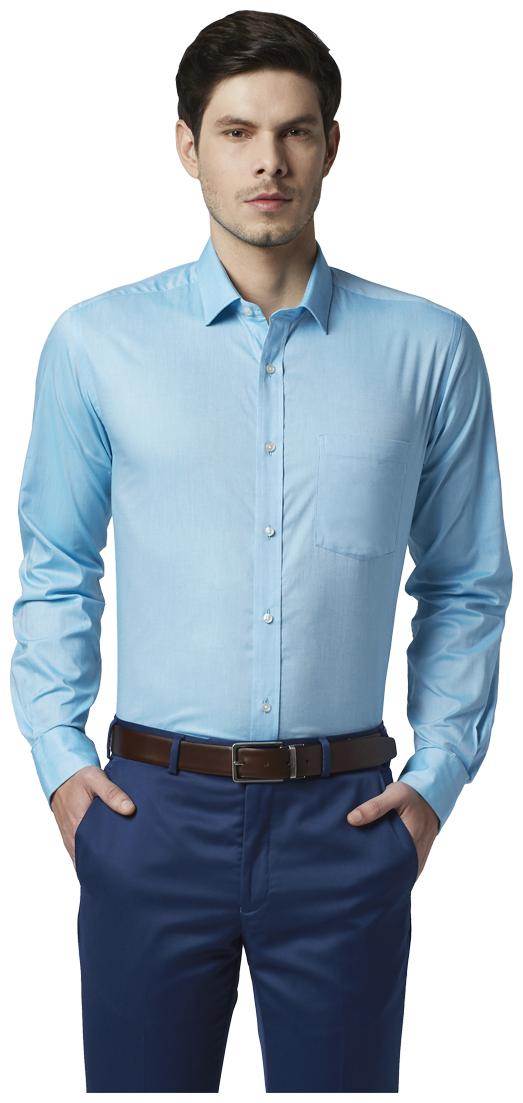 

Park Avenue Men Regular fit Formal Shirt - Blue