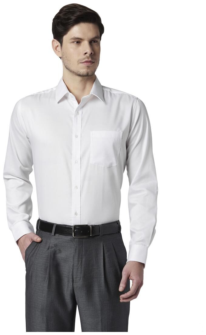 

Park Avenue Men Regular fit Formal Shirt - White