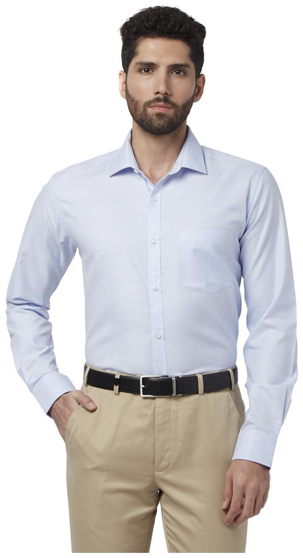 

Park Avenue Men Slim fit Formal Shirt - Blue